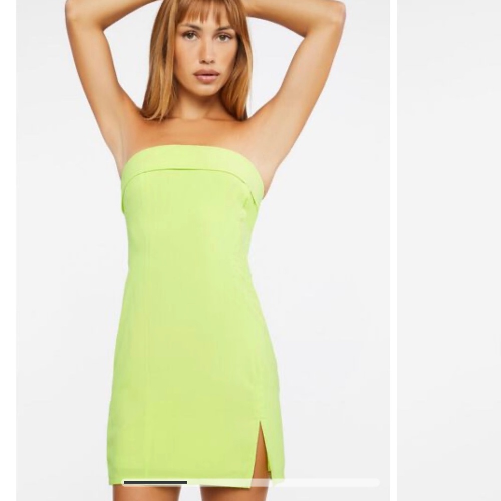 Strapless Mini Dress